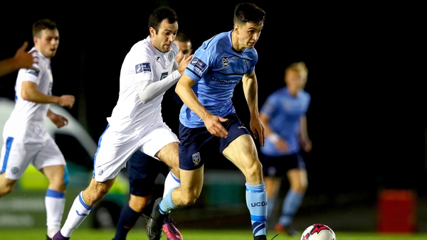 UCD's Neil Farrugia would have caught the eye of Ireland Under-21 manager Stephen Kenny who was in attendance