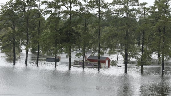 Flooding in North Carolina in the wake of Hurricane Florence. Photo: Getty Images