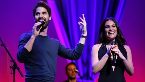 Glee stars Lea Michele Darren Criss coming to Ireland