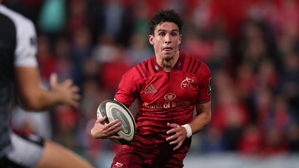 'The Munster public are doing everything they can to ensure that Joey Carbery feels loved and at home.'