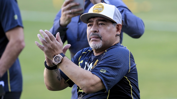 Diego Maradona is in recovery