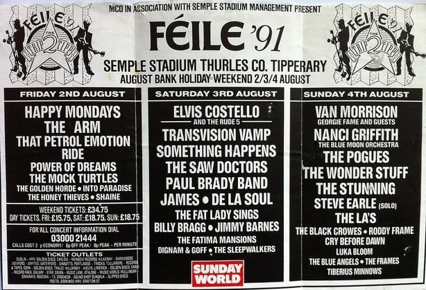 trip to tipp 1996 lineup