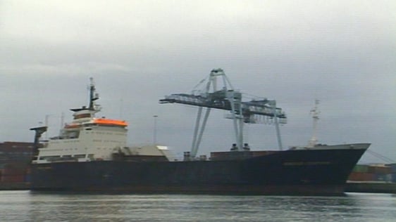 Inzhener Sukhorukov in Dublin Port