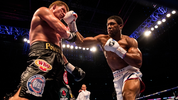 Anthony Joshua was made to work hard to overcome Alexander Povetkin