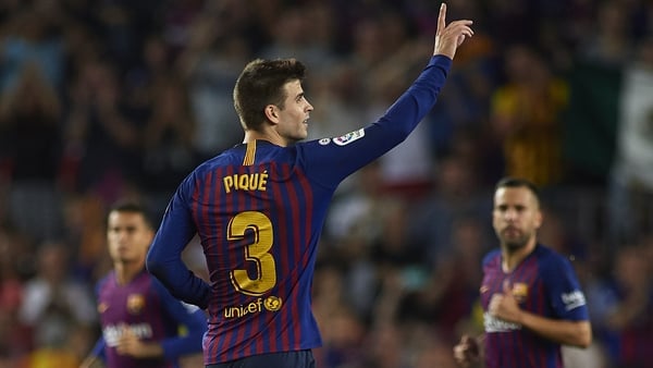 Gerard Pique saved Barcelona's blushes