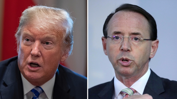 Rod Rosenstein is overseeing the investigation into Russia's role in the 2016 US presidential election