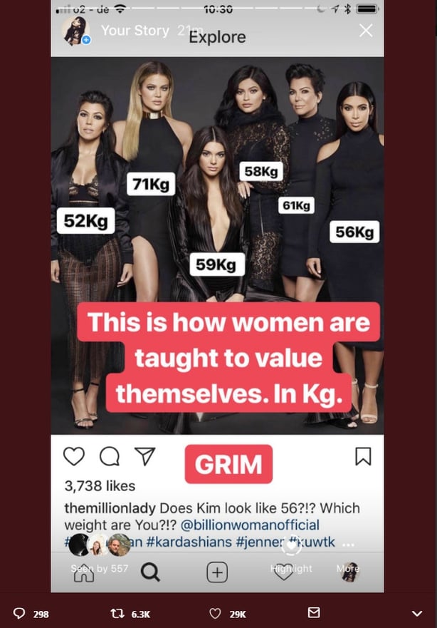 Kardashian tweet