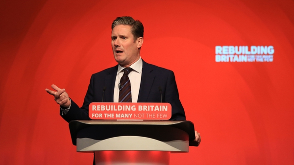 Shadow Brexit secretary Keir Starmer warned that Tory 'division' over Brexit was putting the UK's future prosperity at risk