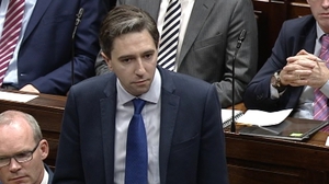 Minister Simon Harris said the main causes of the deficit was acute hospitals and medical card schemes