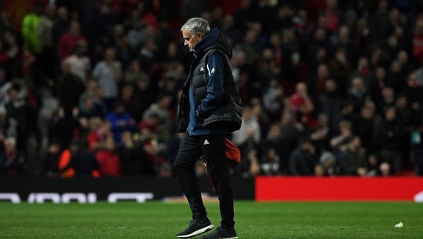 It was another tough night at the office for Jose Mourinho