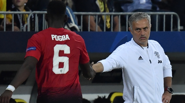 Relations appear to be at a low point between Paul Pogba and Jose Mourinho