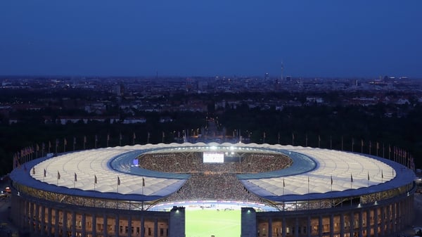 The final will take place at the Olympic Stadium in Berlin