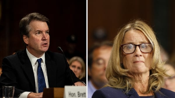 U.S. Supreme Court Justice nominee Brett Kavanagh and Dr Christine Blasey Ford