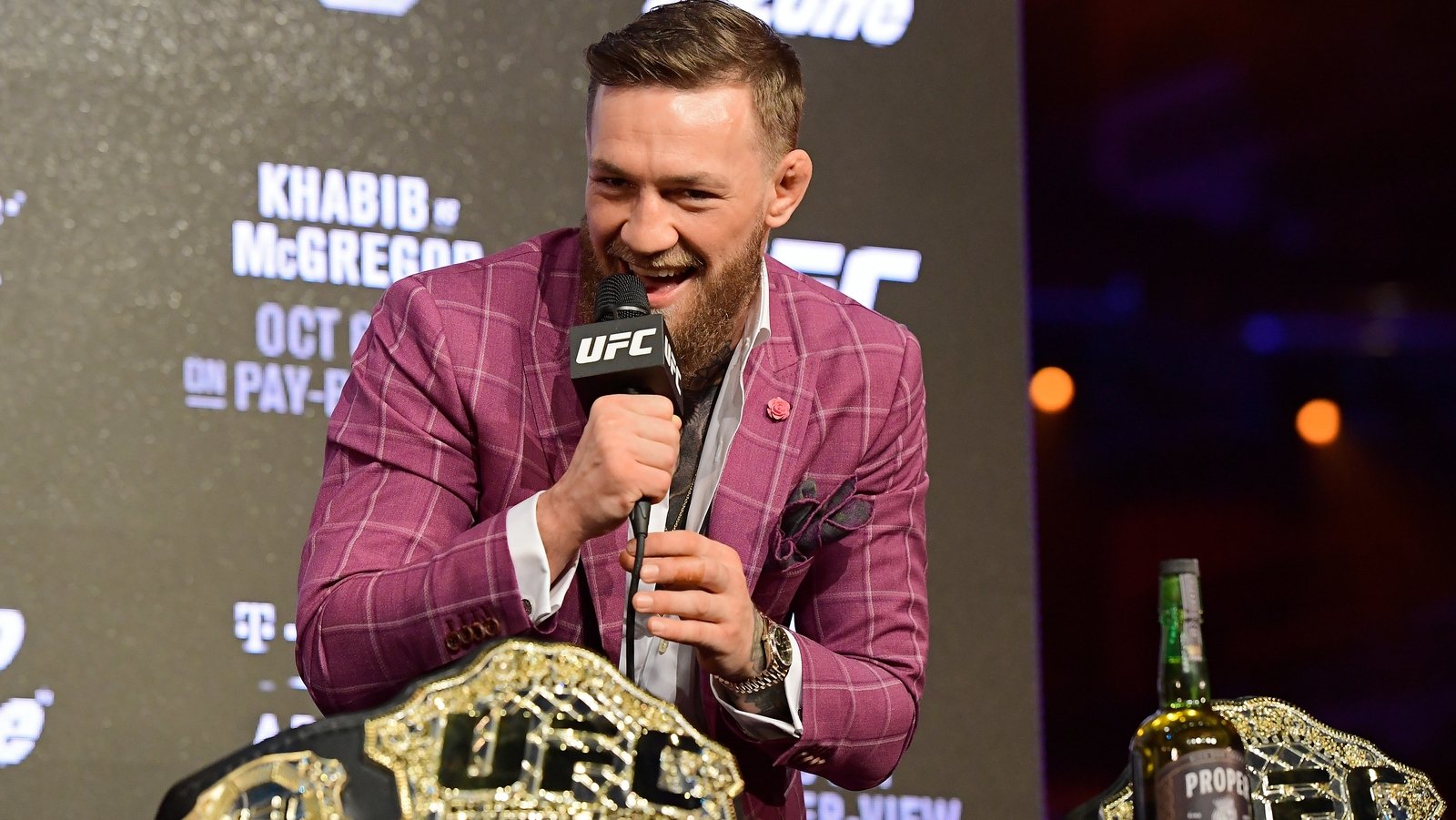 Image - McGregor's new six-fight deal involves sponsorship opportunities for his new whiskey brand