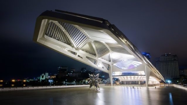 Museu do Amanhã in Rio de Janeiro which was designed by Santiago Calatrava