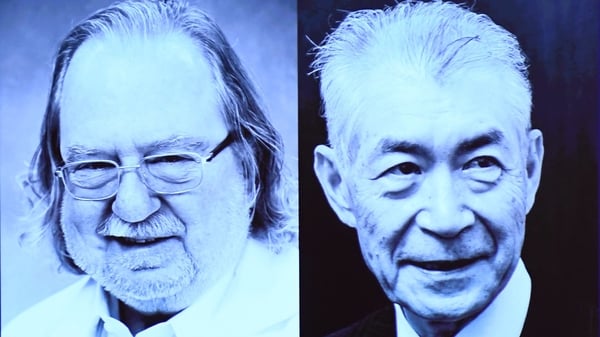 James P Allison and Tasuku Honjo will share the winning prize of nearly €900,000