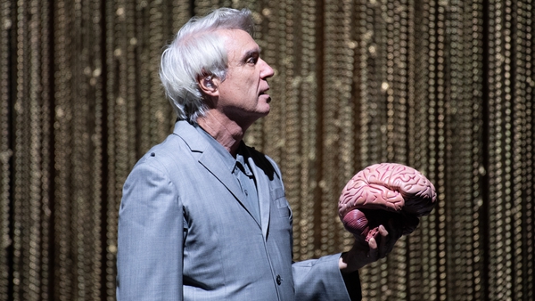 David Byrne onstage at the Royal Concert Hall, Glasgow in June 2018. Photo: Roberto Ricciuti/ Redferns/Getty Images
