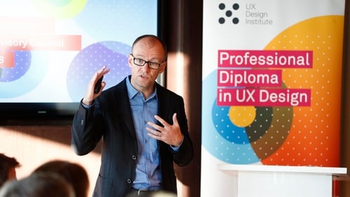 UX Design Institute's CEO and founder Colman Walsh says UX is fast becoming the de facto process for developing software