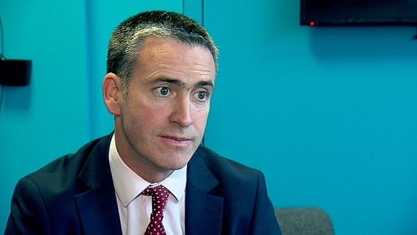 Damien English resigned from his role as Minister of State earlier this month