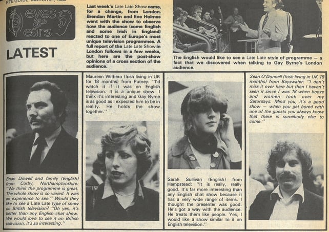 RTÉ Guide 21 March 1980