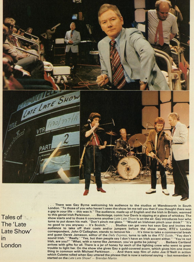 RTÉ Guide, 4 April 1980 - Tales of the Late Late Show in London