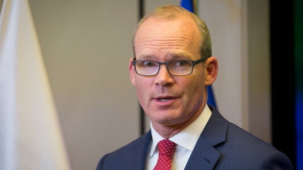 Simon Coveney said the parliament at Westminster was still deeply divided