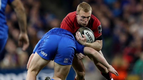 Keith Earls had a try chalked off at the Aviva