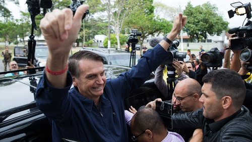 Jair Bolsonaro won 46.3% of valid ballots in the first round