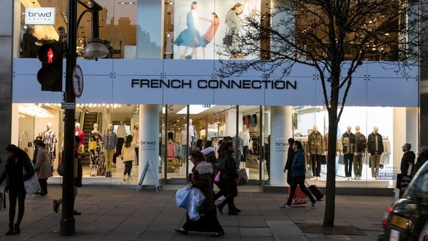 French Connection said it was in talks with suppliers, landlords and factories in a bid to cut costs given a significant drop in sales