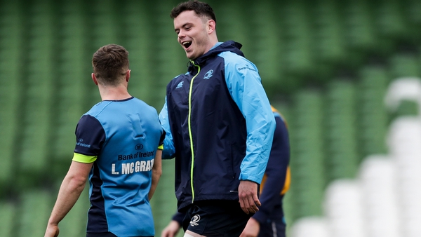 Luke McGrath, left, and James Ryan, right, had different viewpoints for Leinster's sobering home defeat to Wasps three years ago