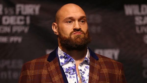 Tyson Fury challenges Wilder for the WBC heavyweight title at the Staples Center in Los Angeles on 1 December.