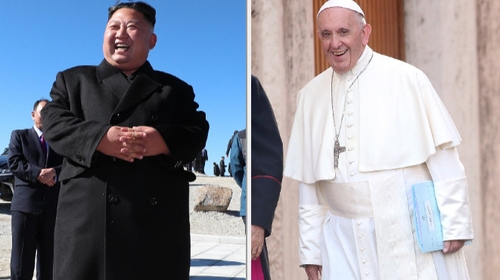 Any visit would be the first by a pope to the reclusive state which does not allow priests to be permanently stationed there