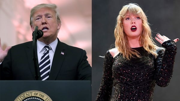 Donald Trump likes Taylor Swift's music 