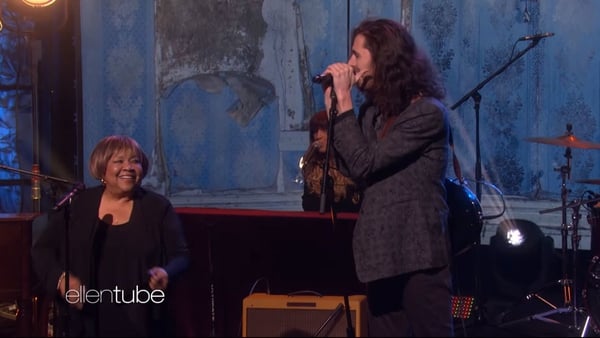 Mavis Staples and Hozier perform Nina Cried Power on The Ellen Show