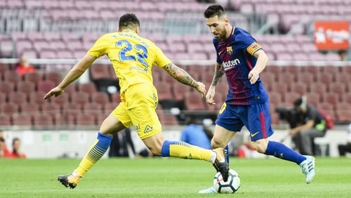 Gareth Southgate has sent his squad footage of Barcelona's match against Las Palmas in an empty Nou Camp