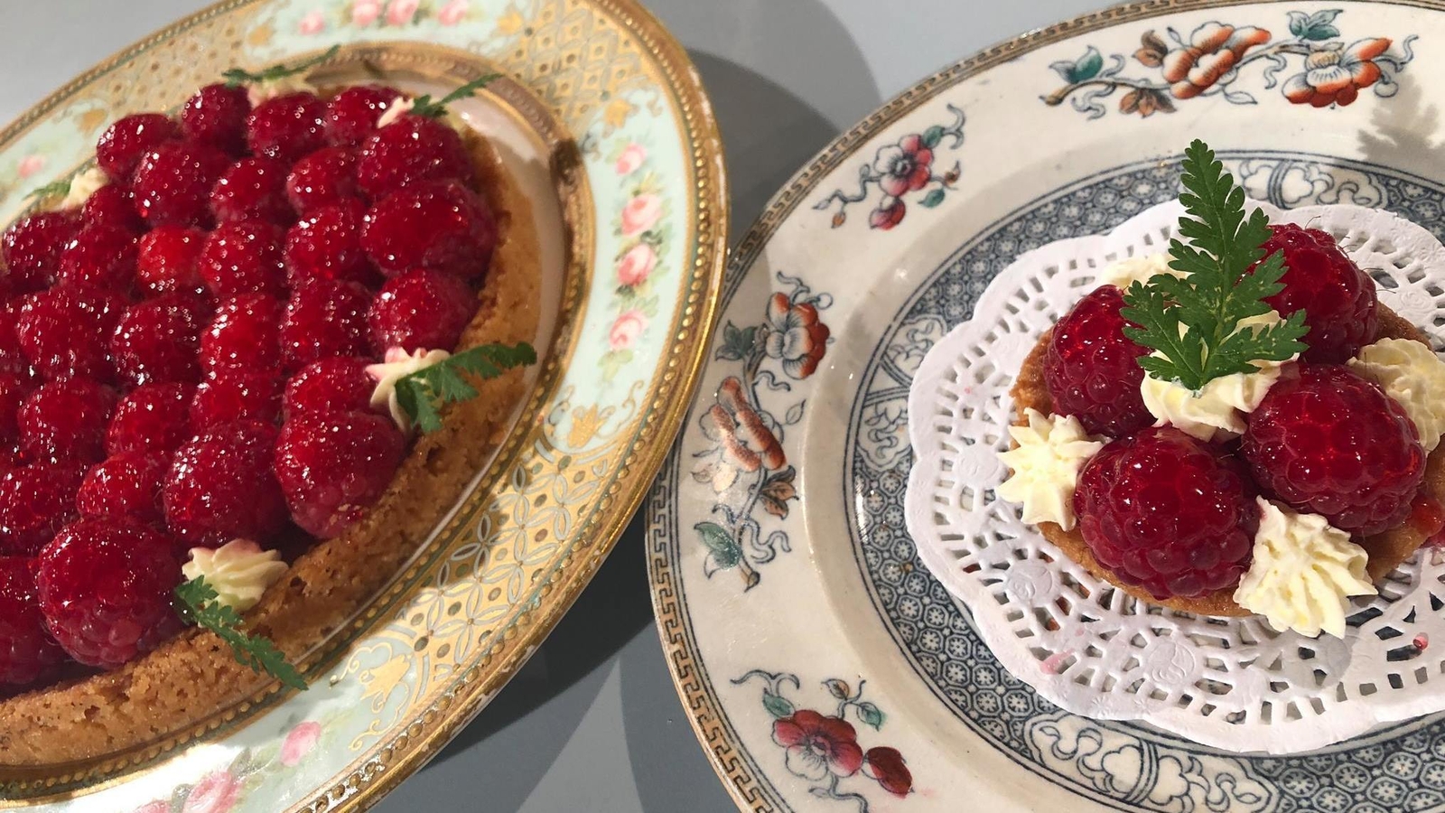 Darina Allen's almond raspberry tart or tartlets