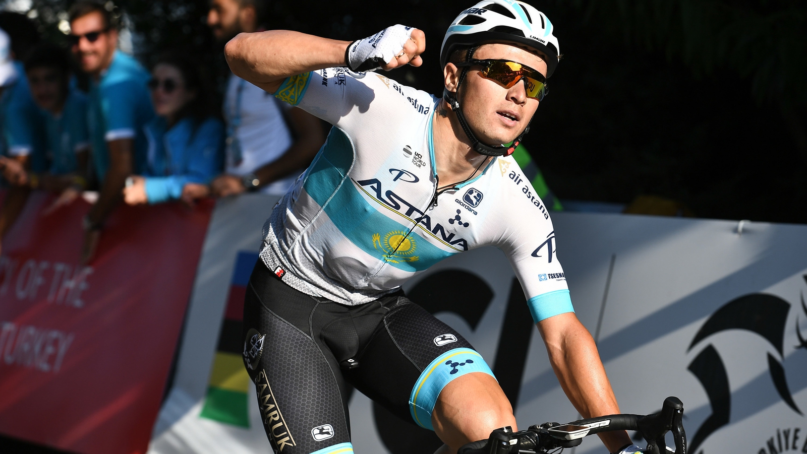 Nicolas Roche on the rise at Tour of Turkey