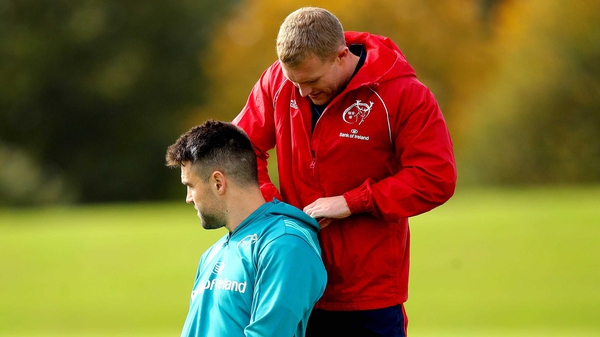 Keith Earls and Conor Murray