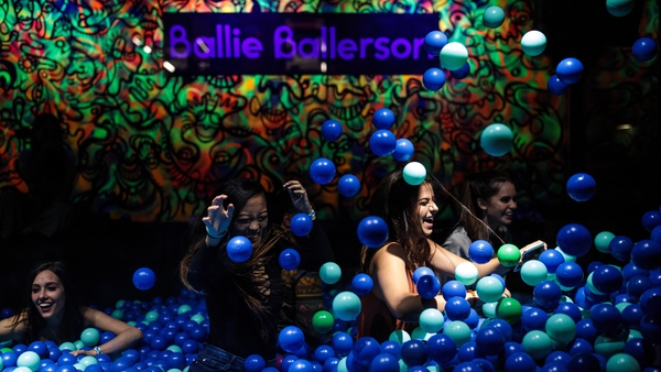 The ball pit at Ballie Ballerson in London. Photo: Jack Taylor/Getty Images