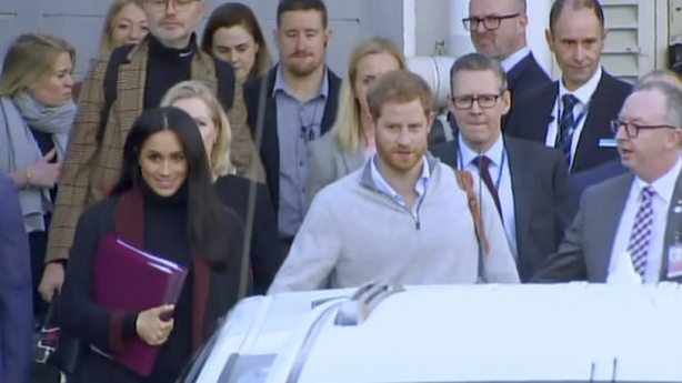 Prince Harry and the Duchess of Sussex arrive in Sydney (Australian Pool via APPA)