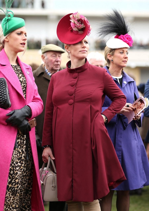 Zara Tindall during Ladies Day of the 2018 Cheltenham Festival (Steve PastonPA)