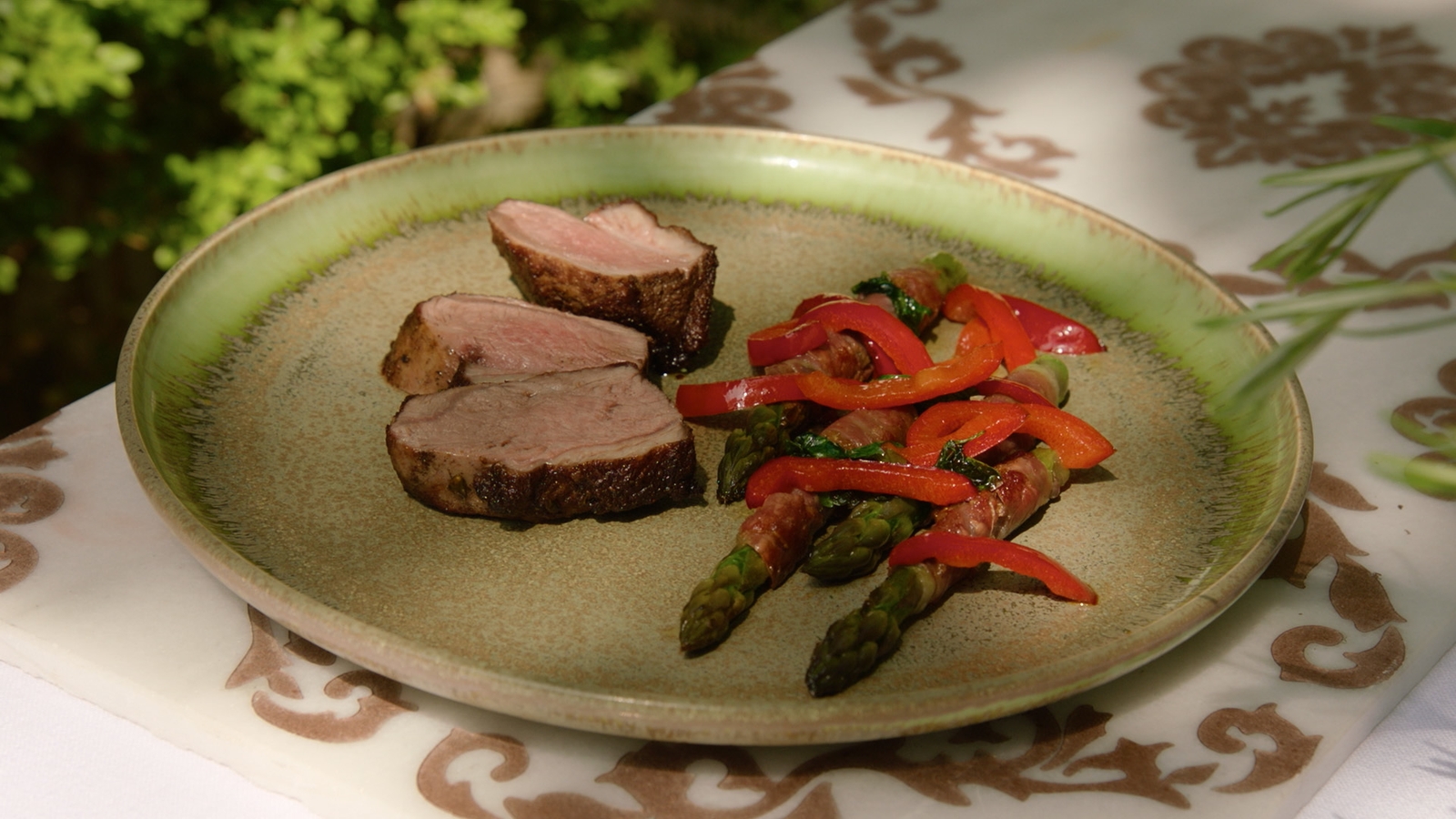 Neven Maguire's Marinaded Rump of Lamb with Spices