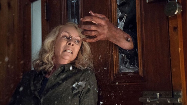 The real effectiveness of this Halloween doesn't come from the jump-scares, but from the handling of Laurie's trauma