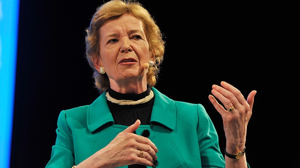 Former president Mary Robinson said a hard border could result in a return to violence