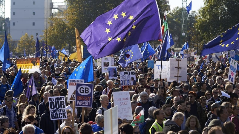 Organisers say up to 670,000 people attended today's march