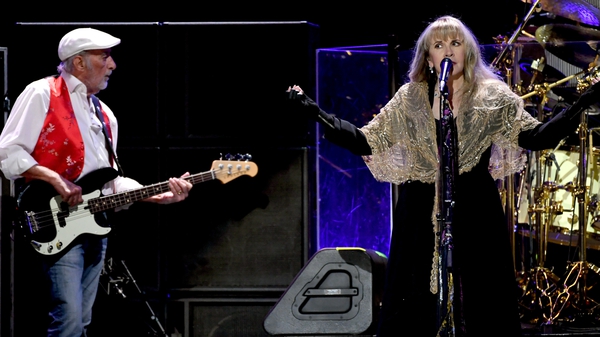 Fleetwood Mac's John McVie and Stevie Nicks
