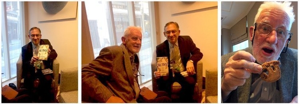 Left: William Hartson; midddle: Dr. Richard Collins (l) with William Hartson; right: Dr. Richard Collins
