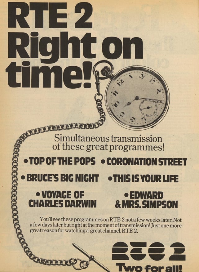 RTÉ 2 to launch, RTÉ Guide (1978)