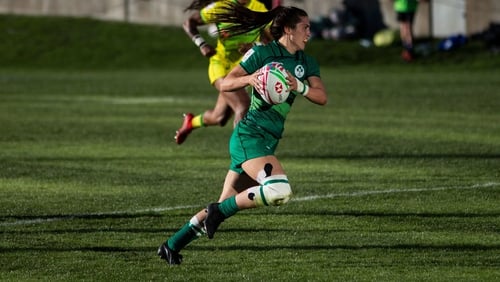 Amee-Leigh Murphy Crowe has scored over 100 tries in the sevens code
