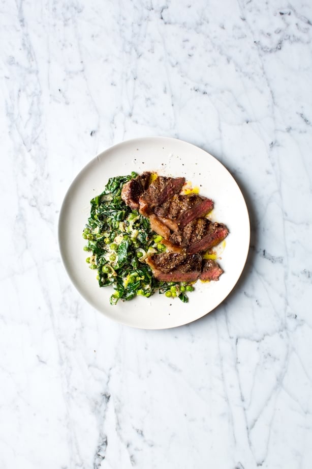Steak & Simple Greens